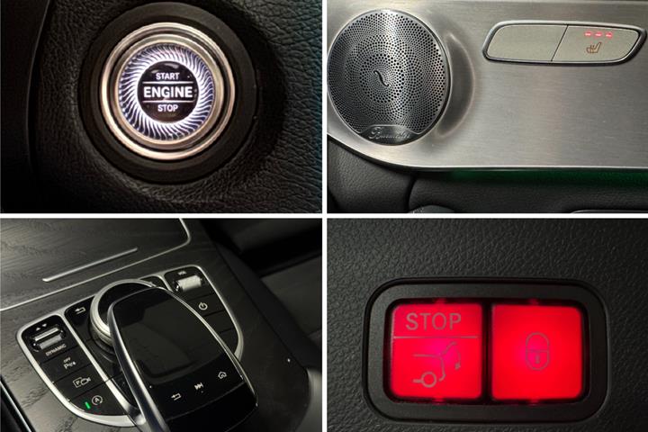 Hvid Mercedes C220 d fra 2020
