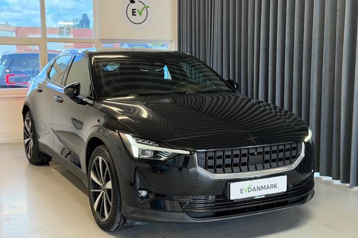 Sort Polestar 2 fra 2021