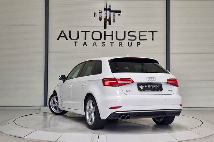Hvid Audi A3 fra 2018