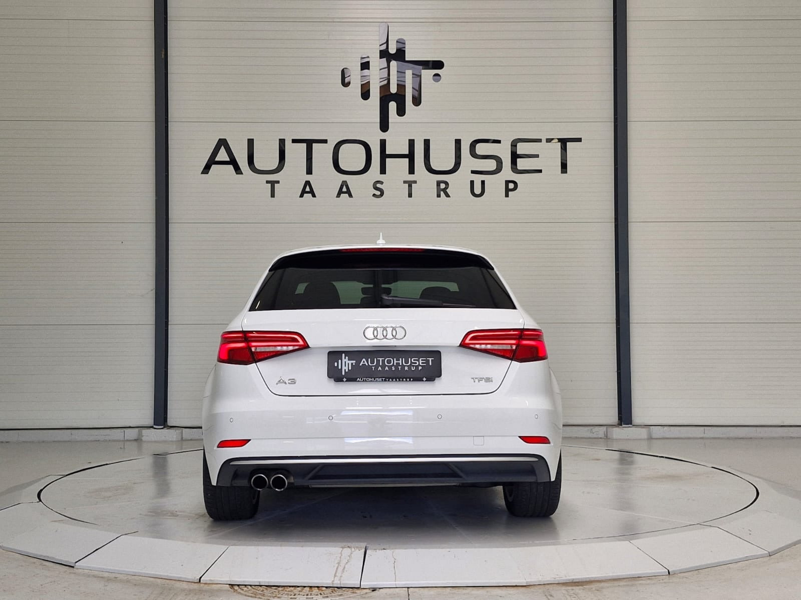 Hvid Audi A3 fra 2018