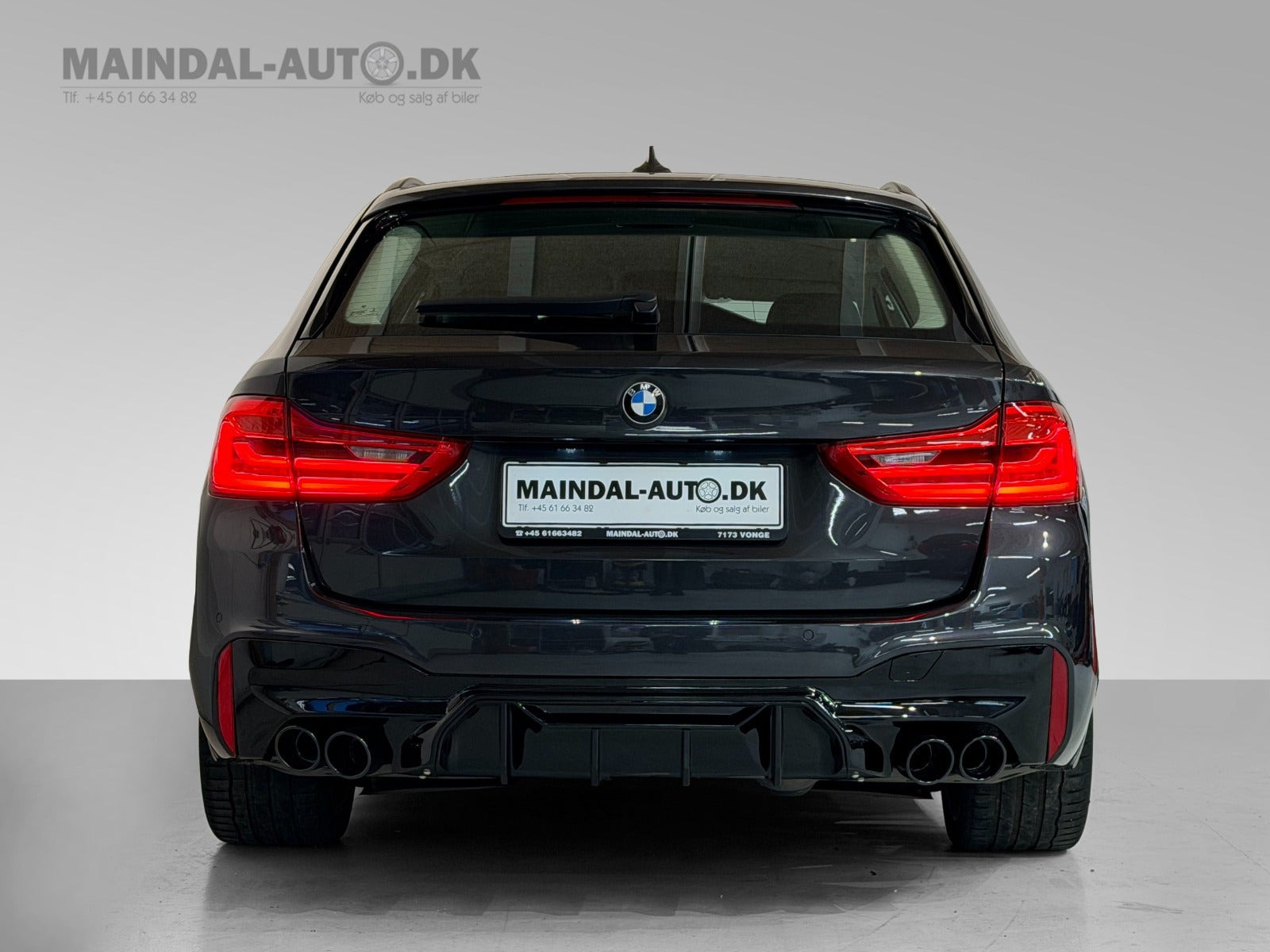 Sort BMW 520d fra 2018