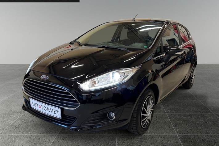 Sort Ford Fiesta fra 2016