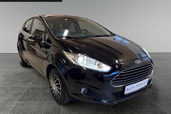 Sort Ford Fiesta fra 2016