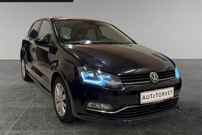 Sort VW Polo fra 2017