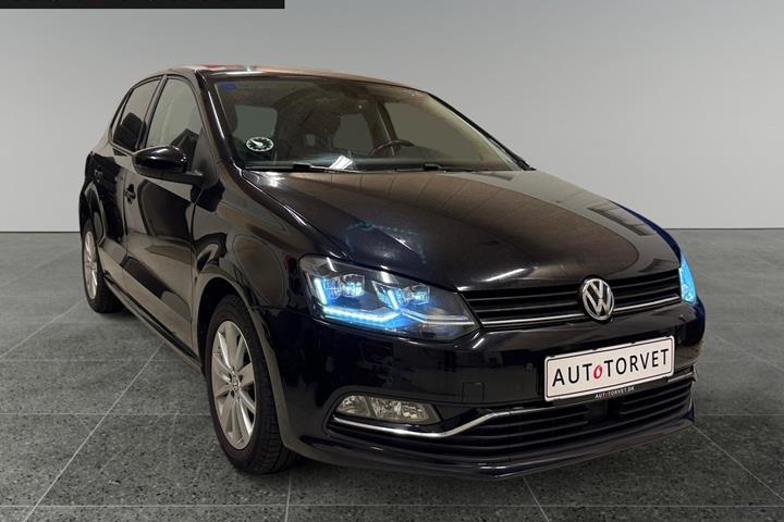 Sort VW Polo fra 2017