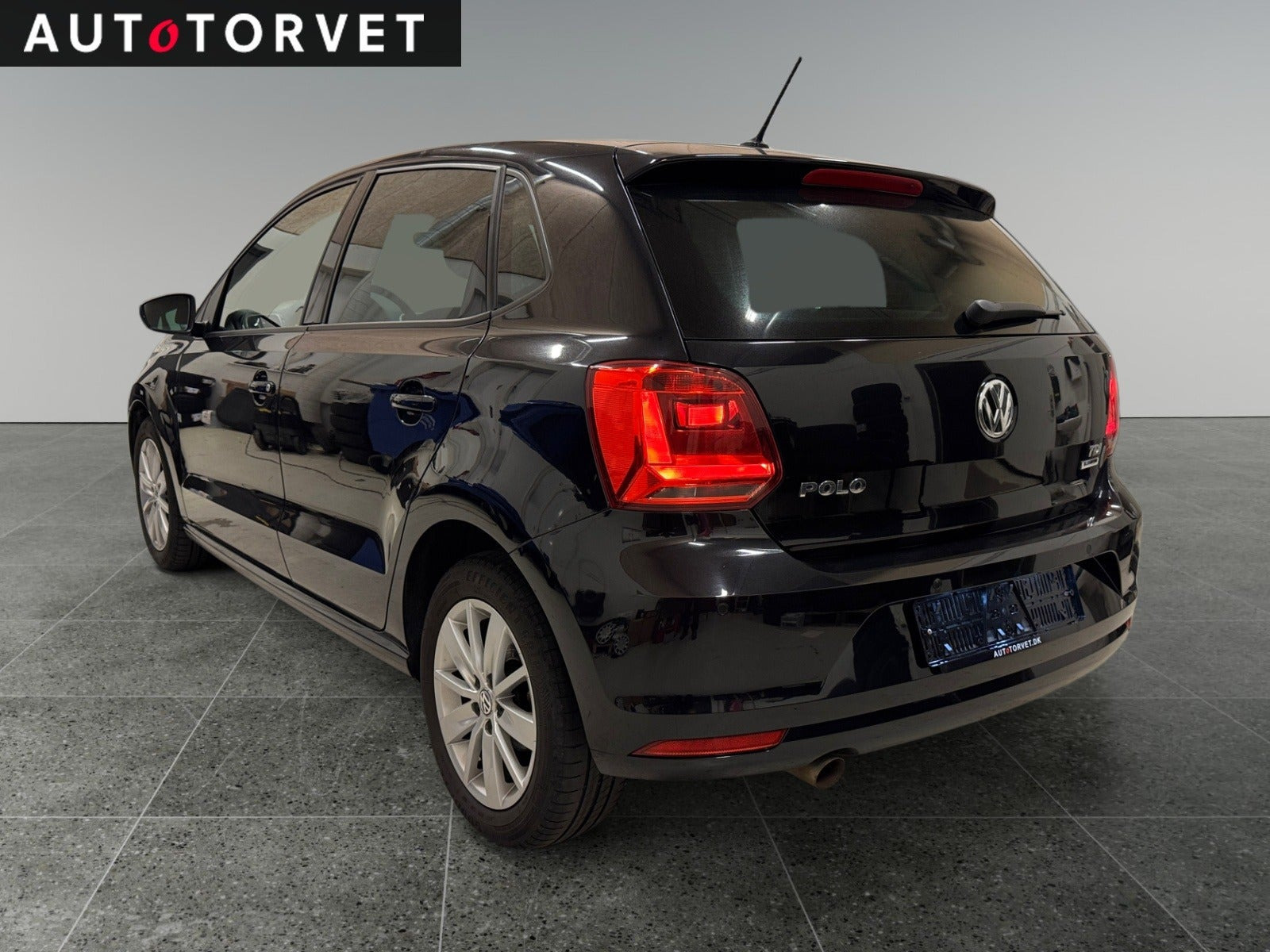 Sort VW Polo fra 2017