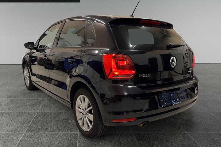Sort VW Polo fra 2017