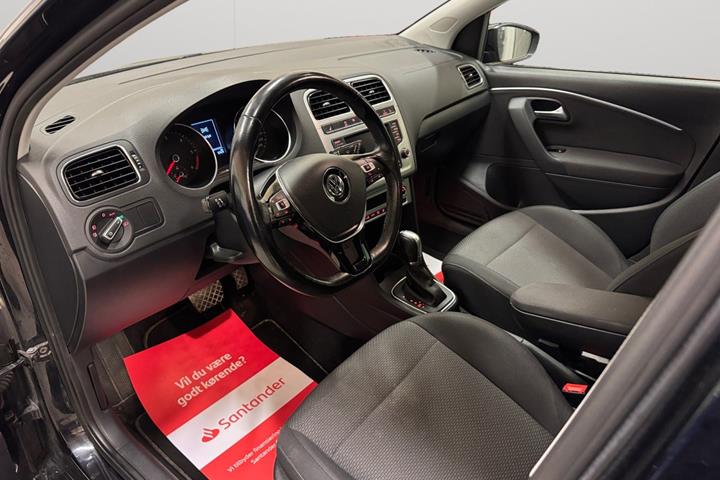 Sort VW Polo fra 2017