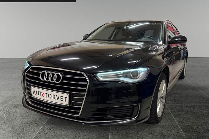 Sort Audi A6 fra 2015