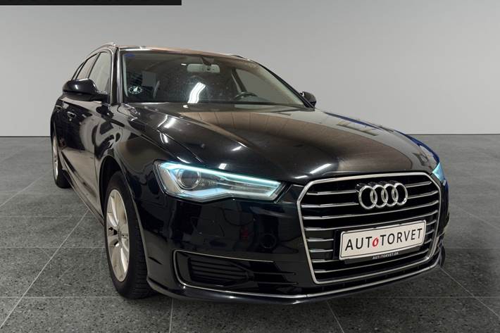 Sort Audi A6 fra 2015