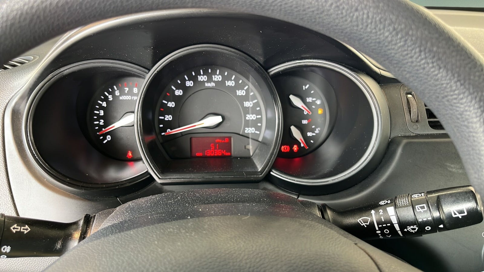 Sort Kia Rio fra 2015