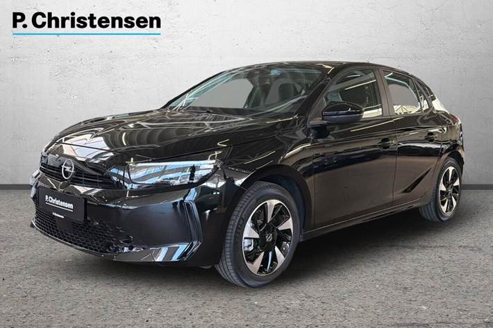 Sort Opel Corsa-e fra 2024