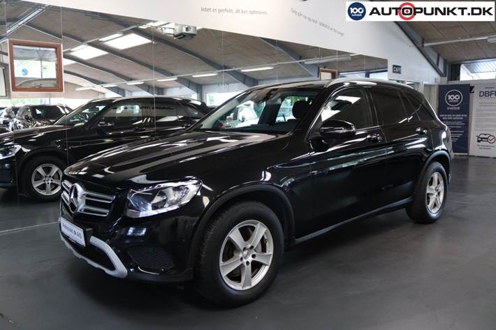 Sort Mercedes GLC220 d fra 2016