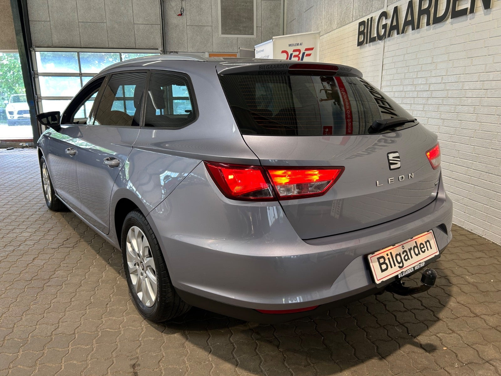 Blå Seat Leon fra 2017