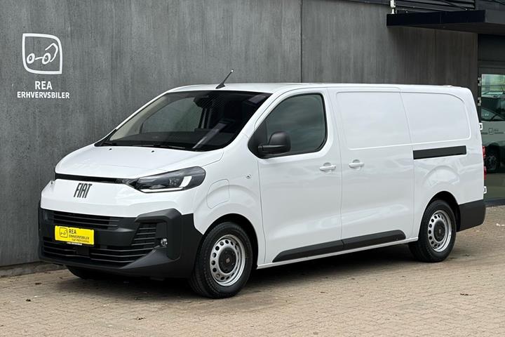 Hvid Fiat E-Scudo fra 2026