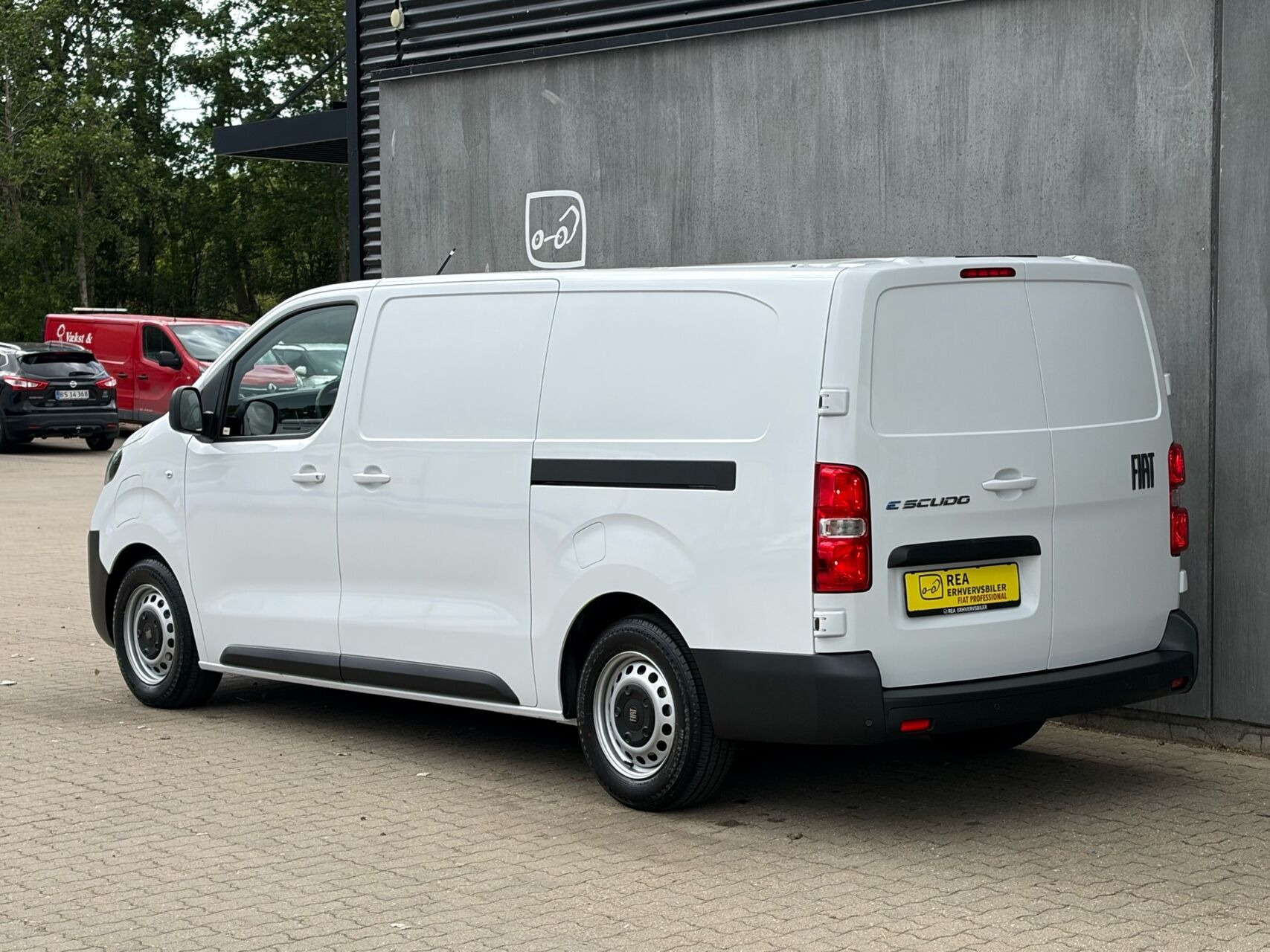 Hvid Fiat E-Scudo fra 2026
