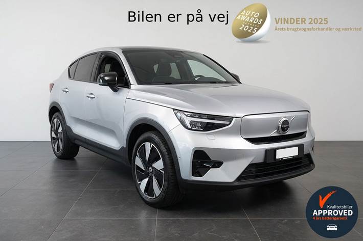 Sølv Volvo C40 fra 2023