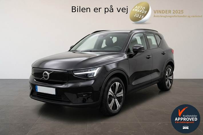 Sort Volvo XC40 fra 2023