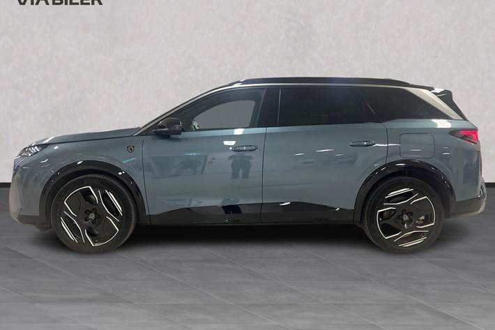 Blå Peugeot e-5008 fra 2025
