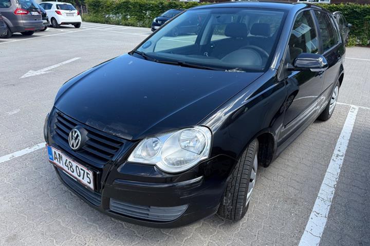 Sort VW Polo fra 2006