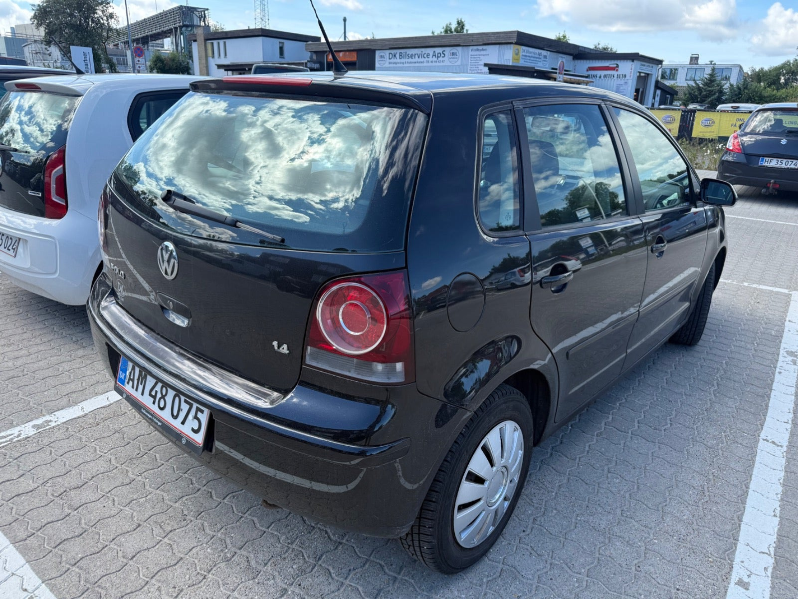 Sort VW Polo fra 2006