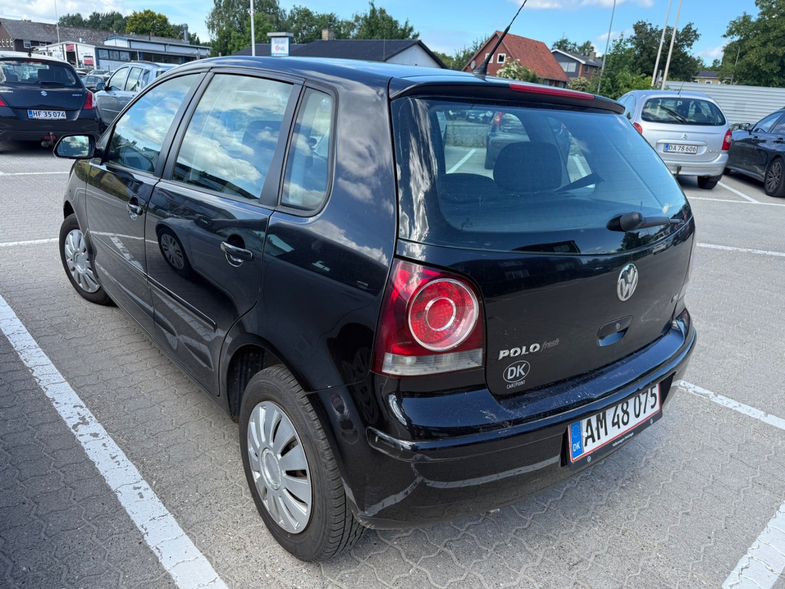 Sort VW Polo fra 2006