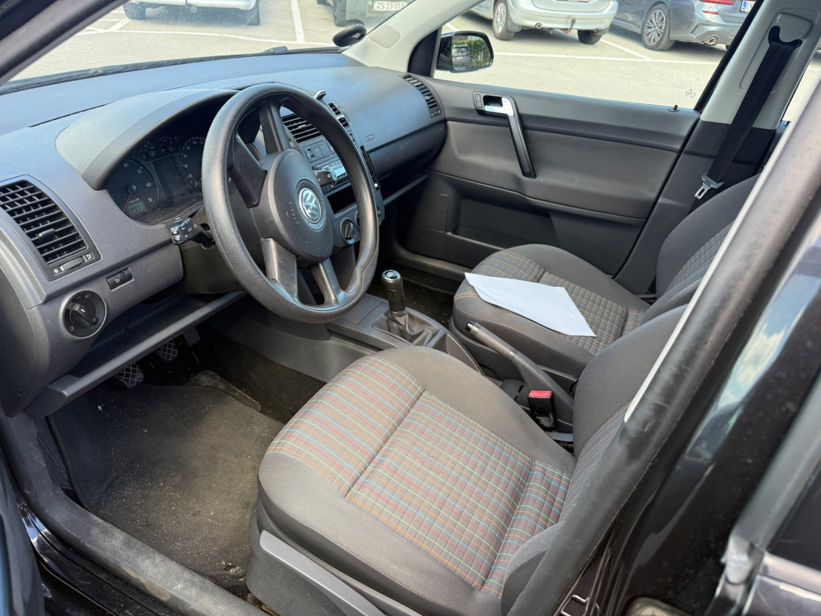 Sort VW Polo fra 2006