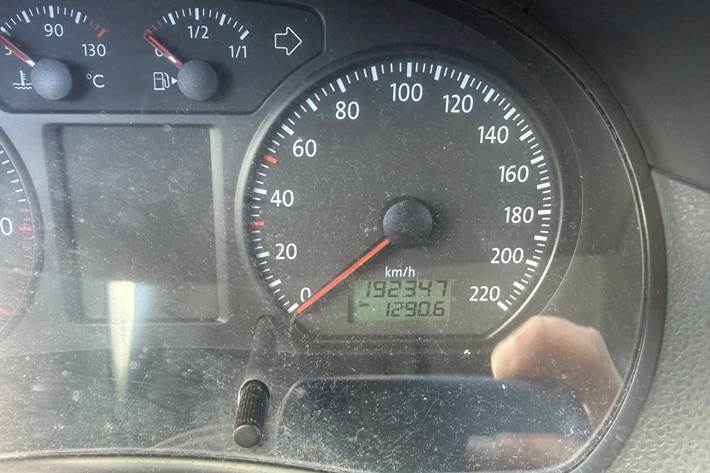 Sort VW Polo fra 2006