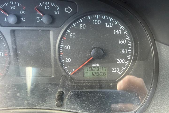 Sort VW Polo fra 2006
