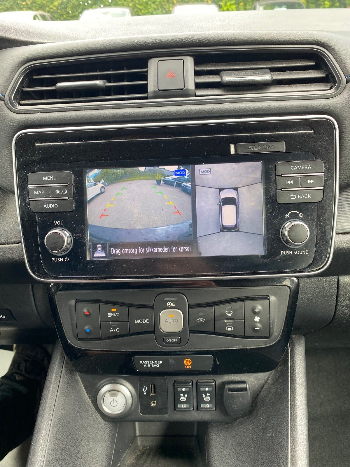 Sort Nissan Leaf fra 2018