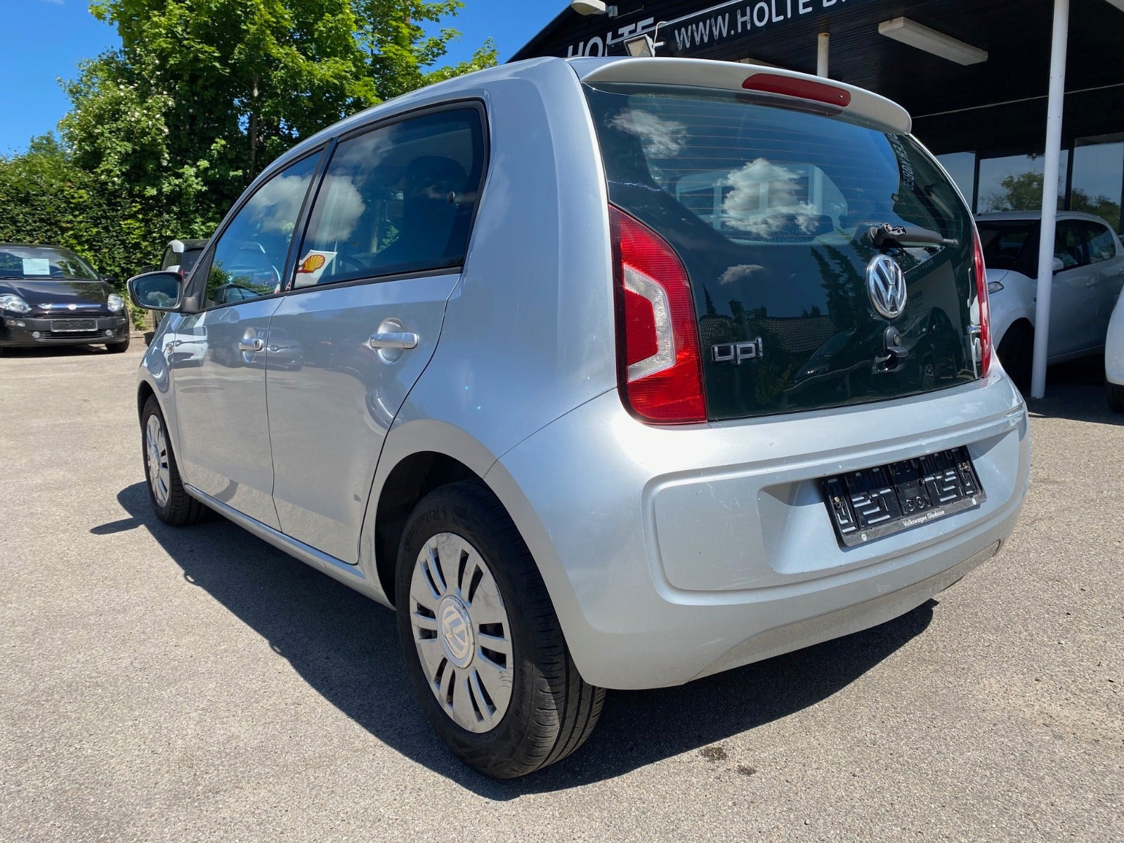 Sølv VW UP! fra 2014