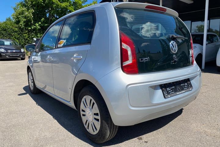 Sølv VW UP! fra 2014