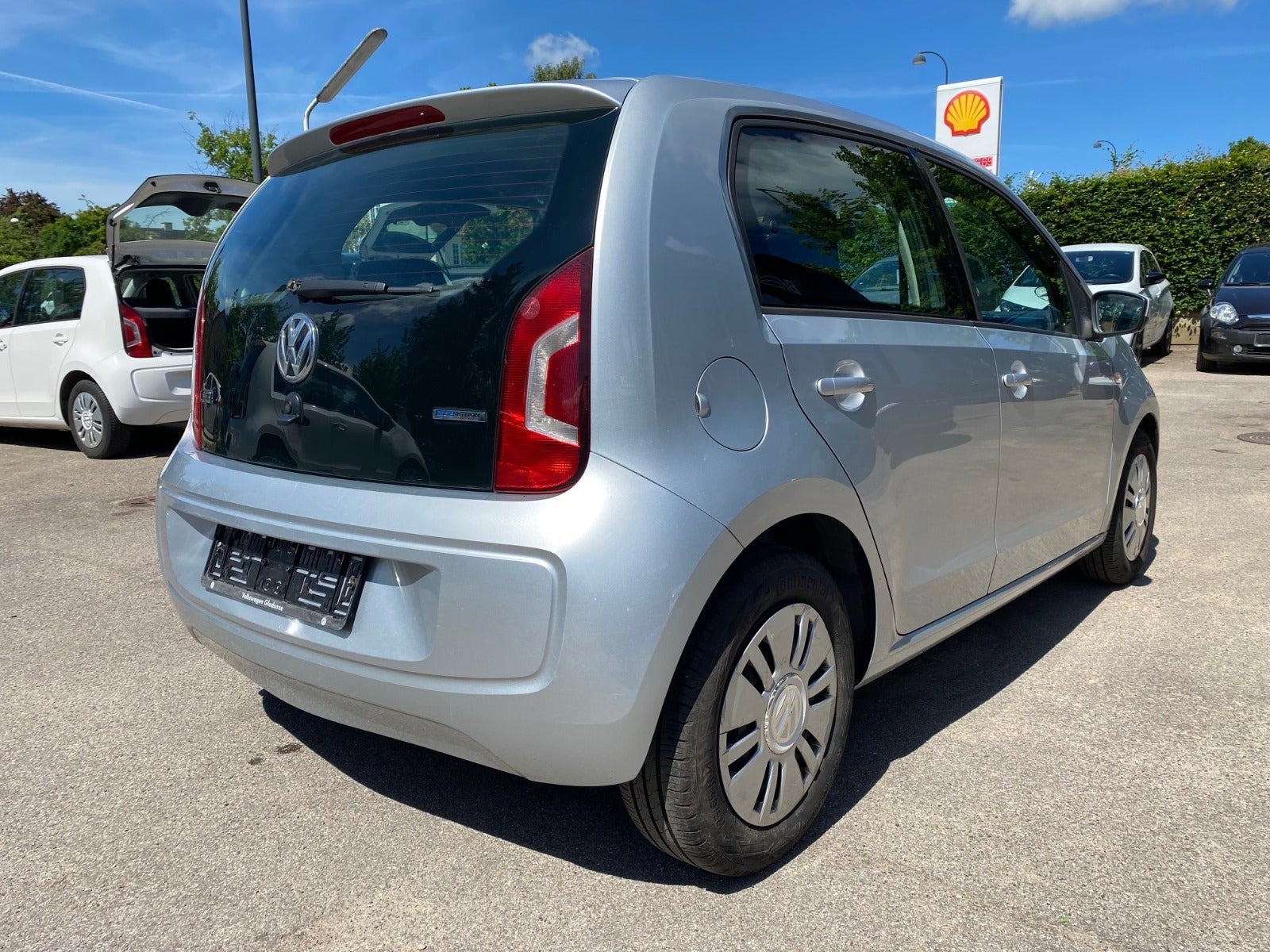 Sølv VW UP! fra 2014