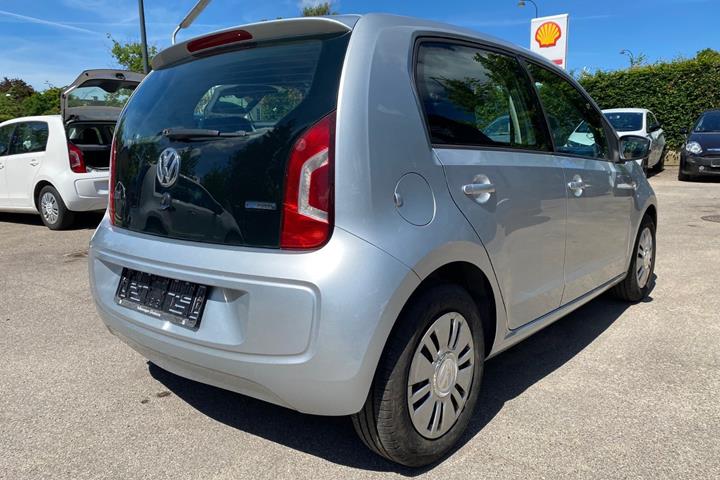 Sølv VW UP! fra 2014