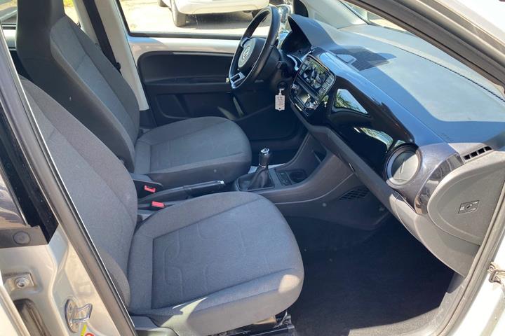 Sølv VW UP! fra 2014