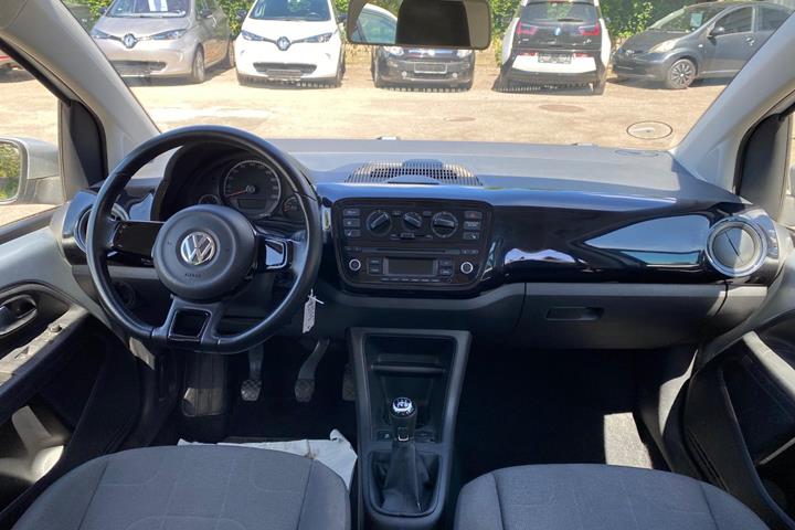 Sølv VW UP! fra 2014