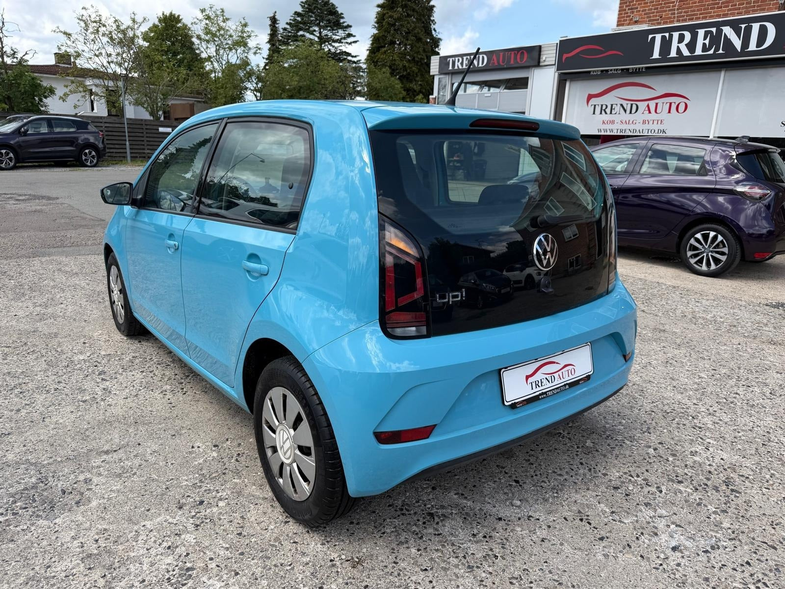 Blå VW UP! fra 2020
