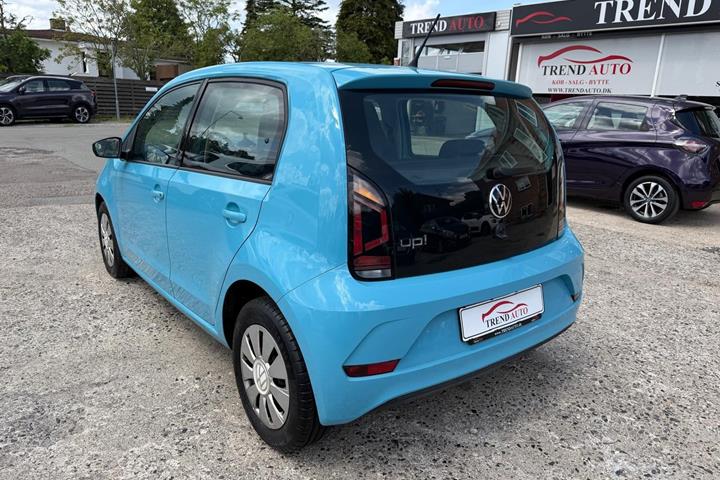 Blå VW UP! fra 2020