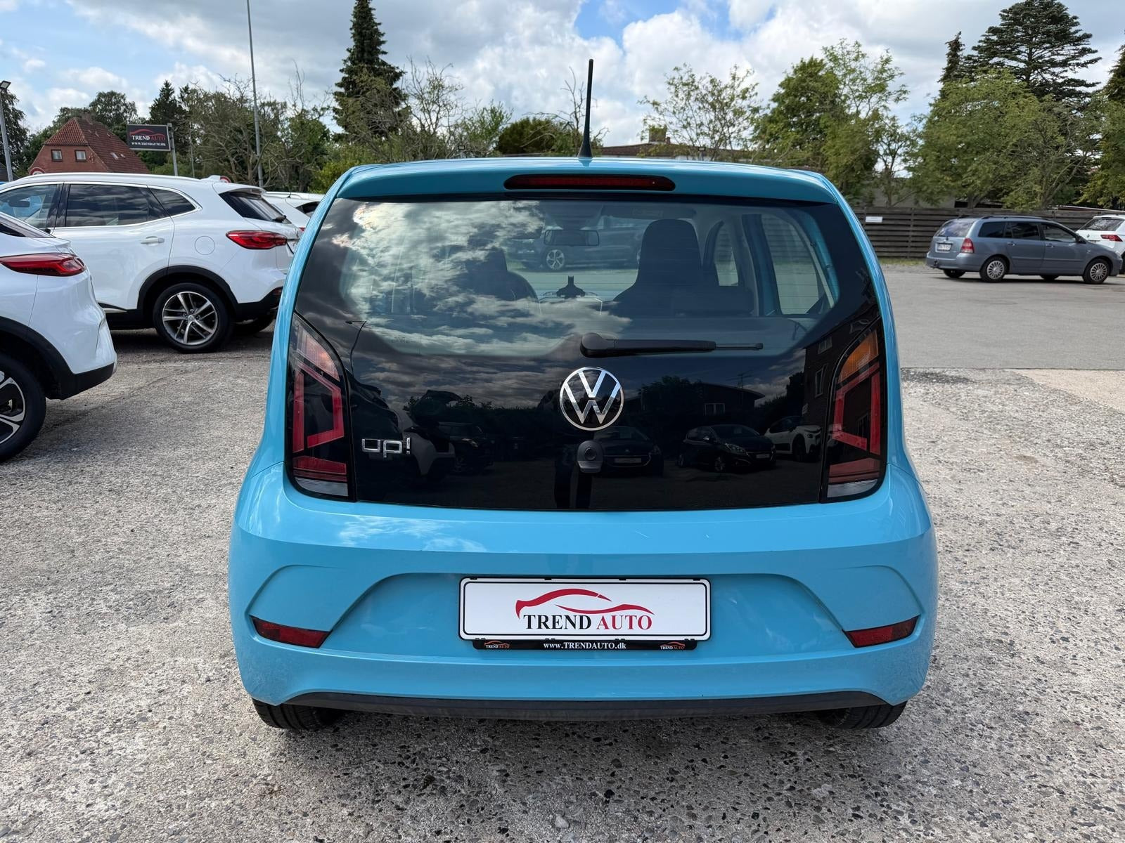 Blå VW UP! fra 2020