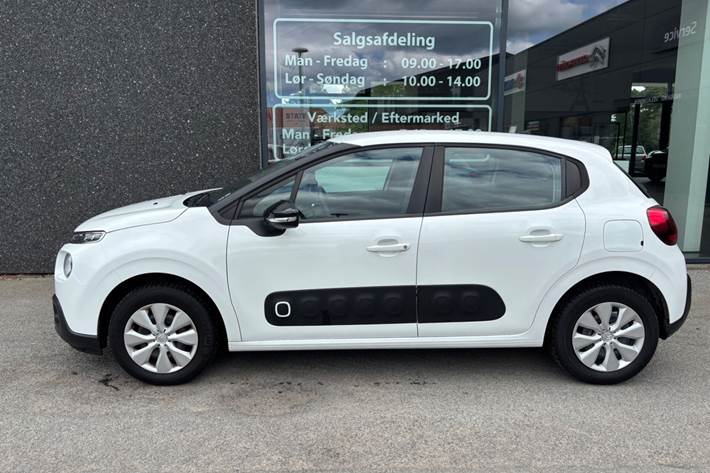 Hvid Citroën C3 fra 2016