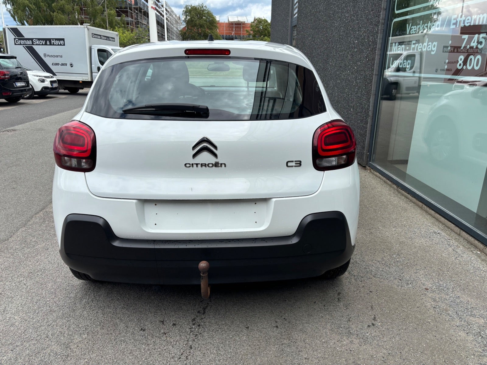 Hvid Citroën C3 fra 2016