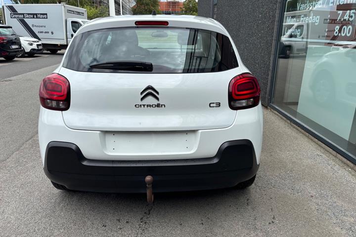 Hvid Citroën C3 fra 2016