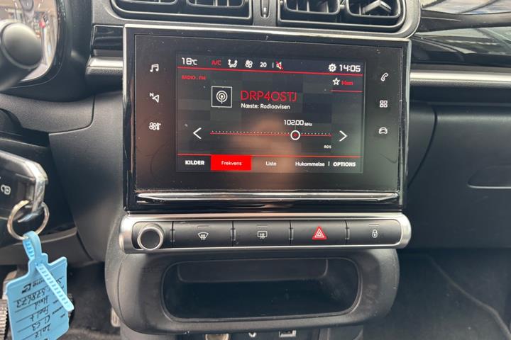 Hvid Citroën C3 fra 2016
