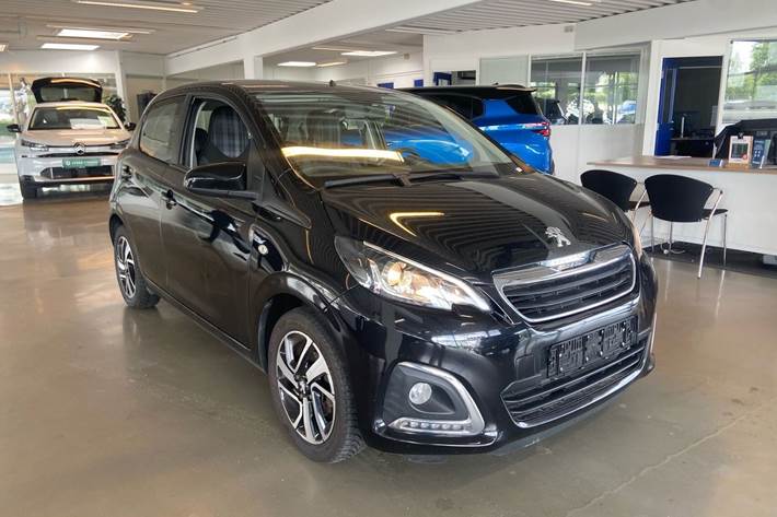 Sort Peugeot 108 fra 2019