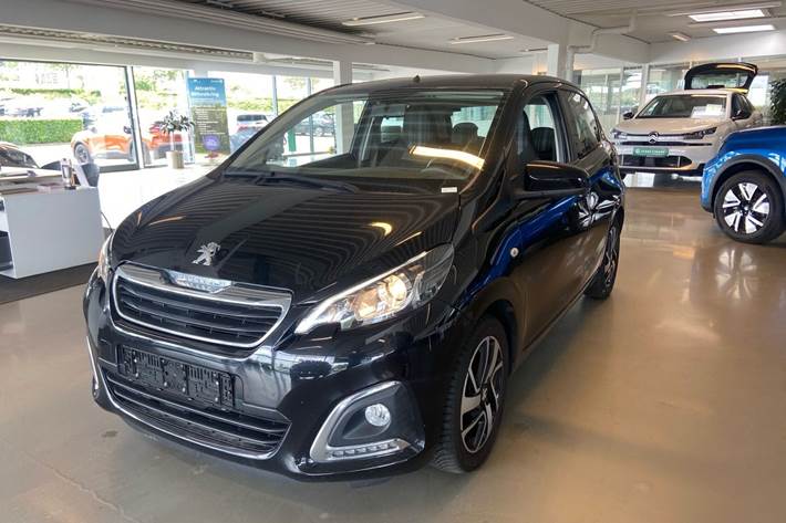 Sort Peugeot 108 fra 2019