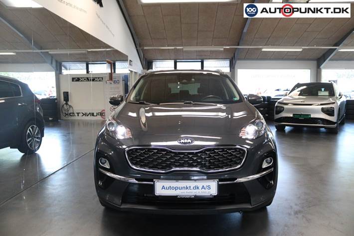 Grå Kia Sportage fra 2019