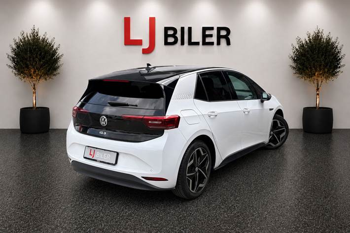 Hvid VW ID.3 fra 2020