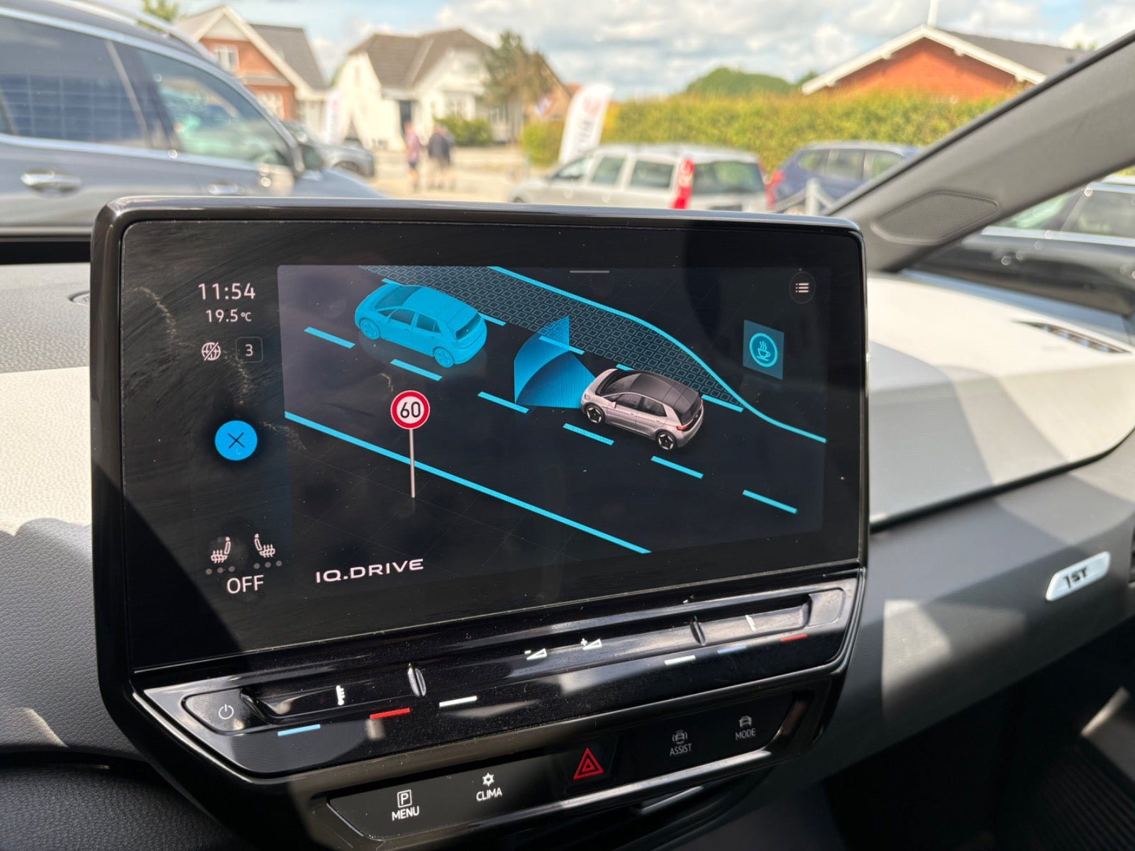 Hvid VW ID.3 fra 2020
