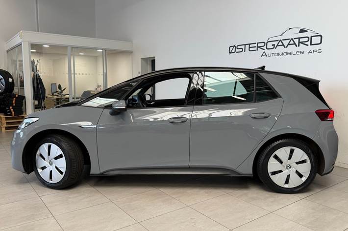 Grå VW ID.3 fra 2023