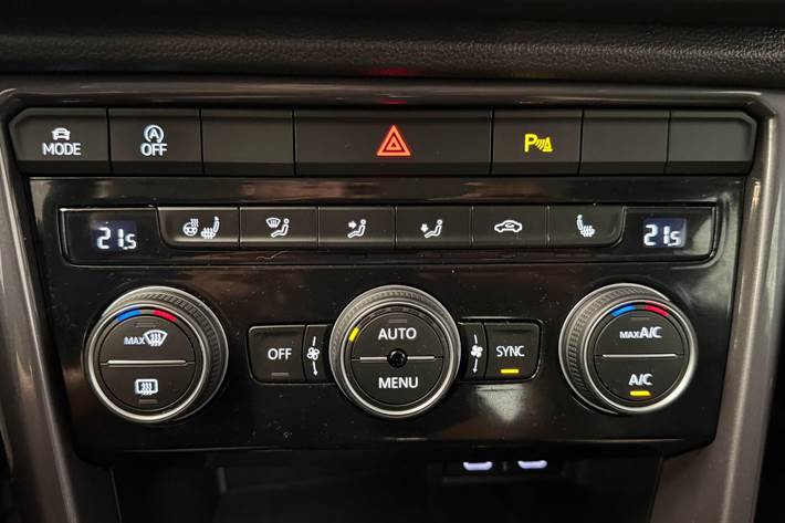 Sort VW T-Roc fra 2021
